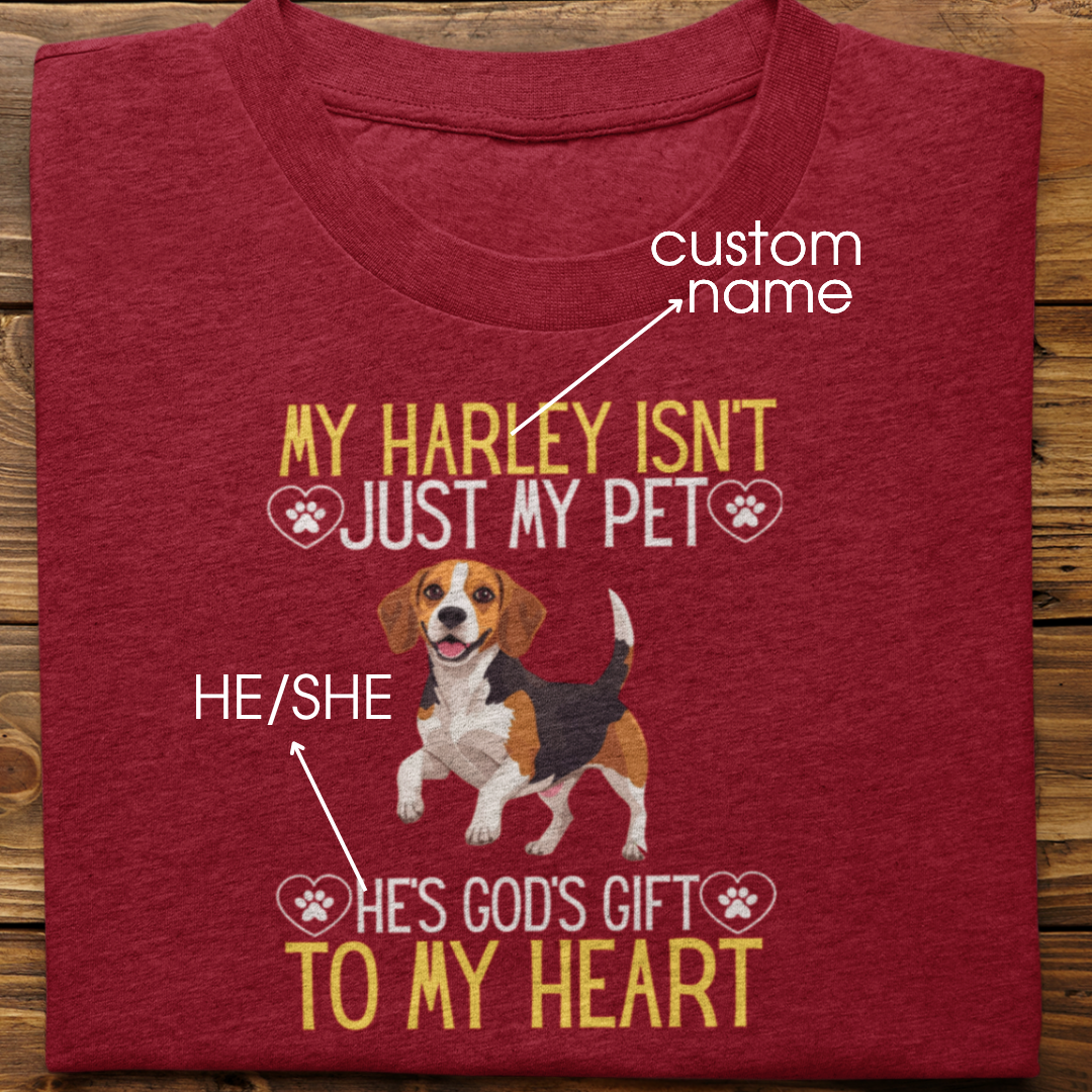 Beagle : God's Gift Tshirt Unisex