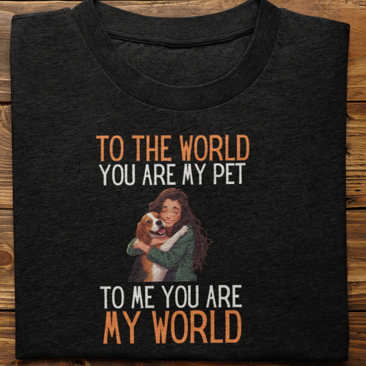 Beagle : To the World Hug Tshirt unisex(Female)