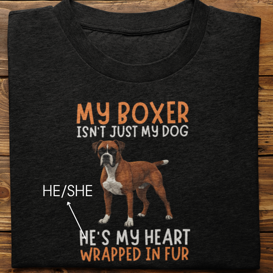 Boxer : My Boxer Isn't Just Tshirt Unisex
