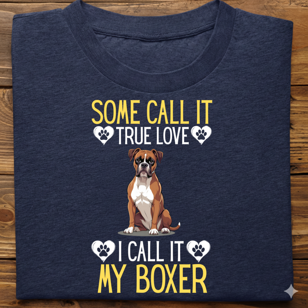 Boxer : Some Call True Love Tshirt Unsiex