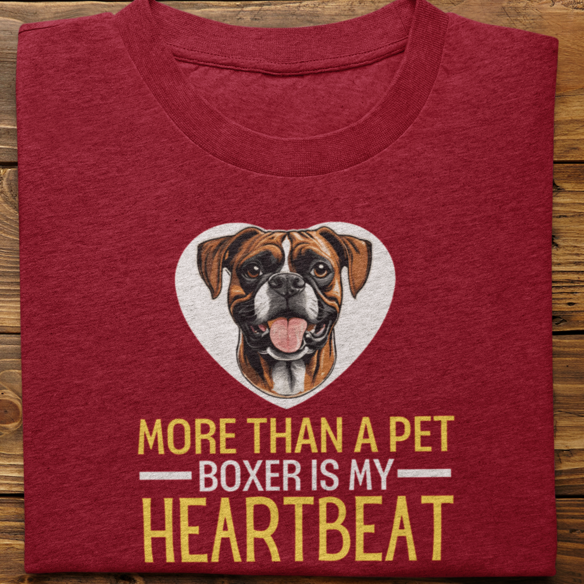 Boxer : More Than A Pet Tshirt Unisex