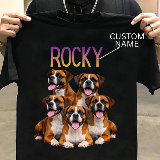 Boxer : ilustration Tshirt Unisex