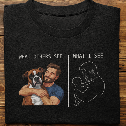 Boxer : What Others See Tshirt Unisex(Male)