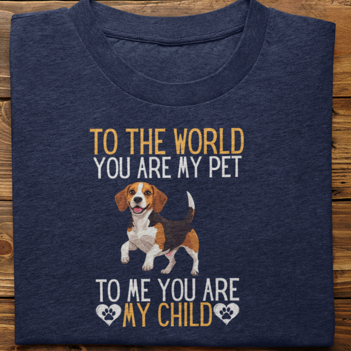 Beagle : To The World Child Tshirt Unisex