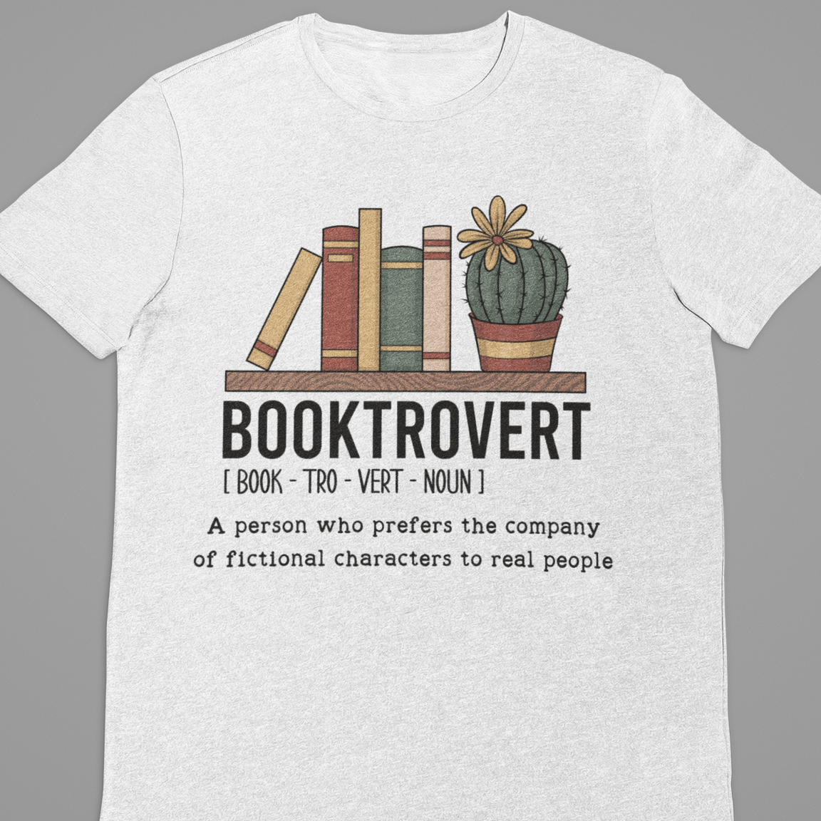 Books : Booktrovert Tshirt Unisex