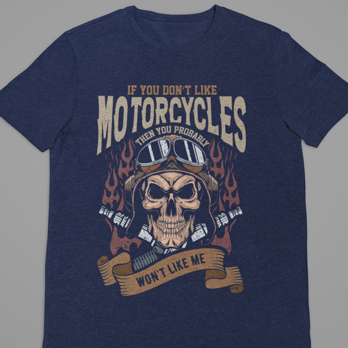 Biker : If You Don;t like Motorcycles Black Tshirt