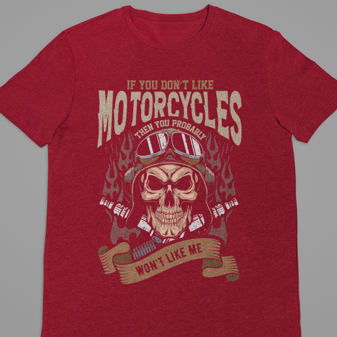 Biker : If You Don;t like Motorcycles Black Tshirt