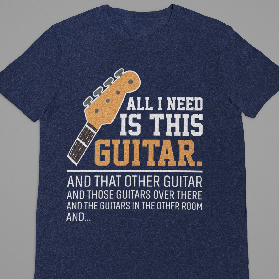 Guitar : All I need Is This Guitar Tshirt Unisex