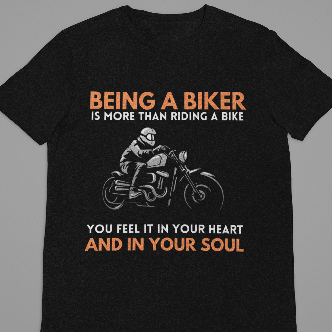 Biker : Being A Biker Tshirt Unisex