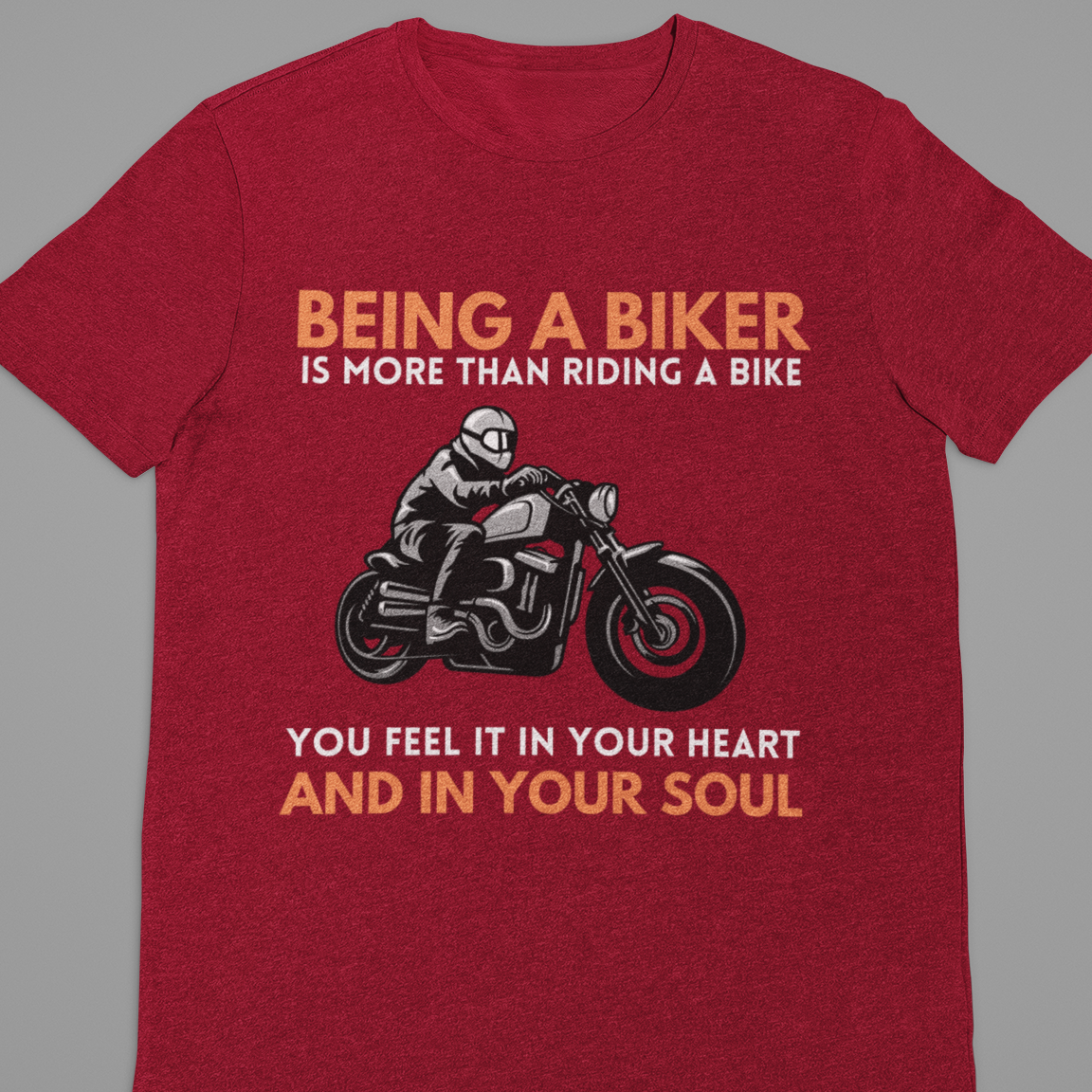 Biker : Being A Biker Tshirt Unisex