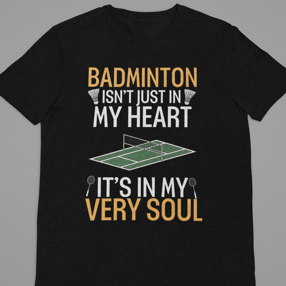 Badminton : Badminton Isn't Just Tshirt Unisex