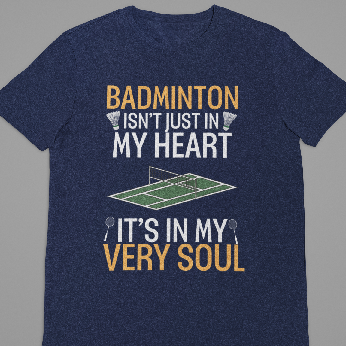 Badminton : Badminton Isn't Just Tshirt Unisex