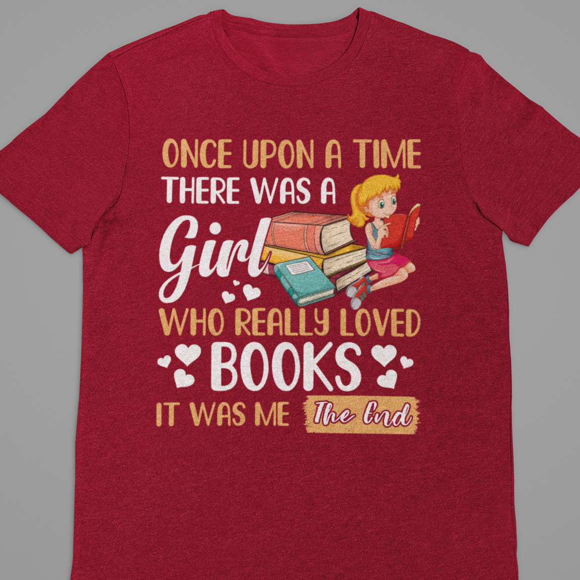 Books : Once Upon A Time Tshirt Unisex