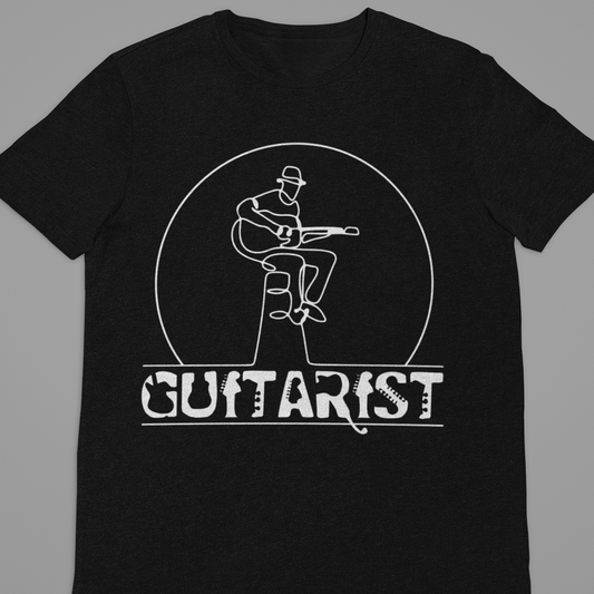 Guitar : Guitarist Tshirt Unisex