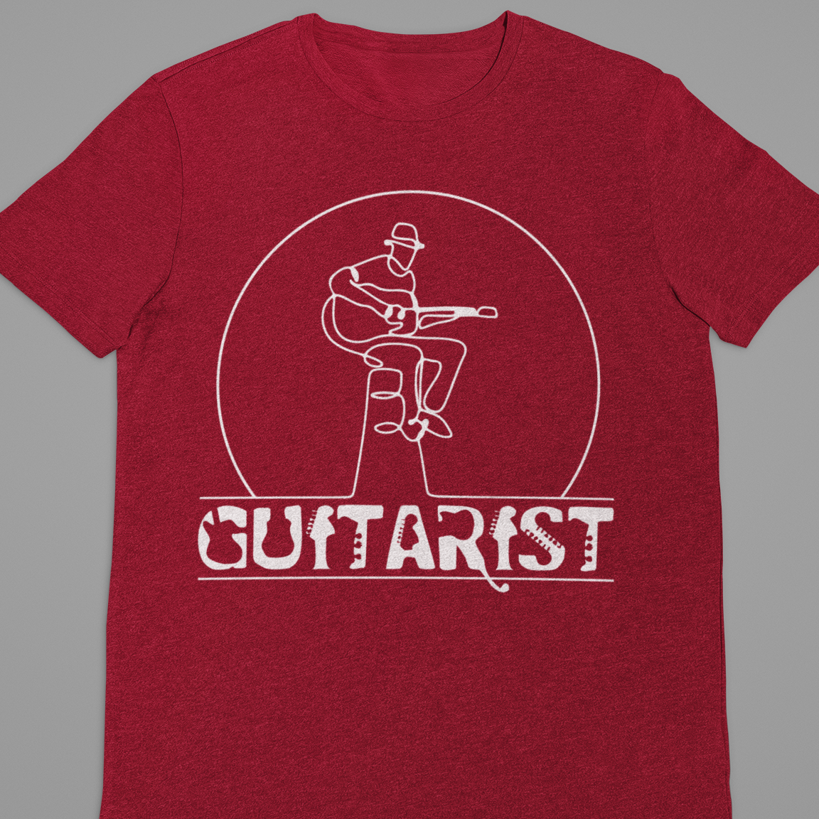 Guitar : Guitarist Tshirt Unisex