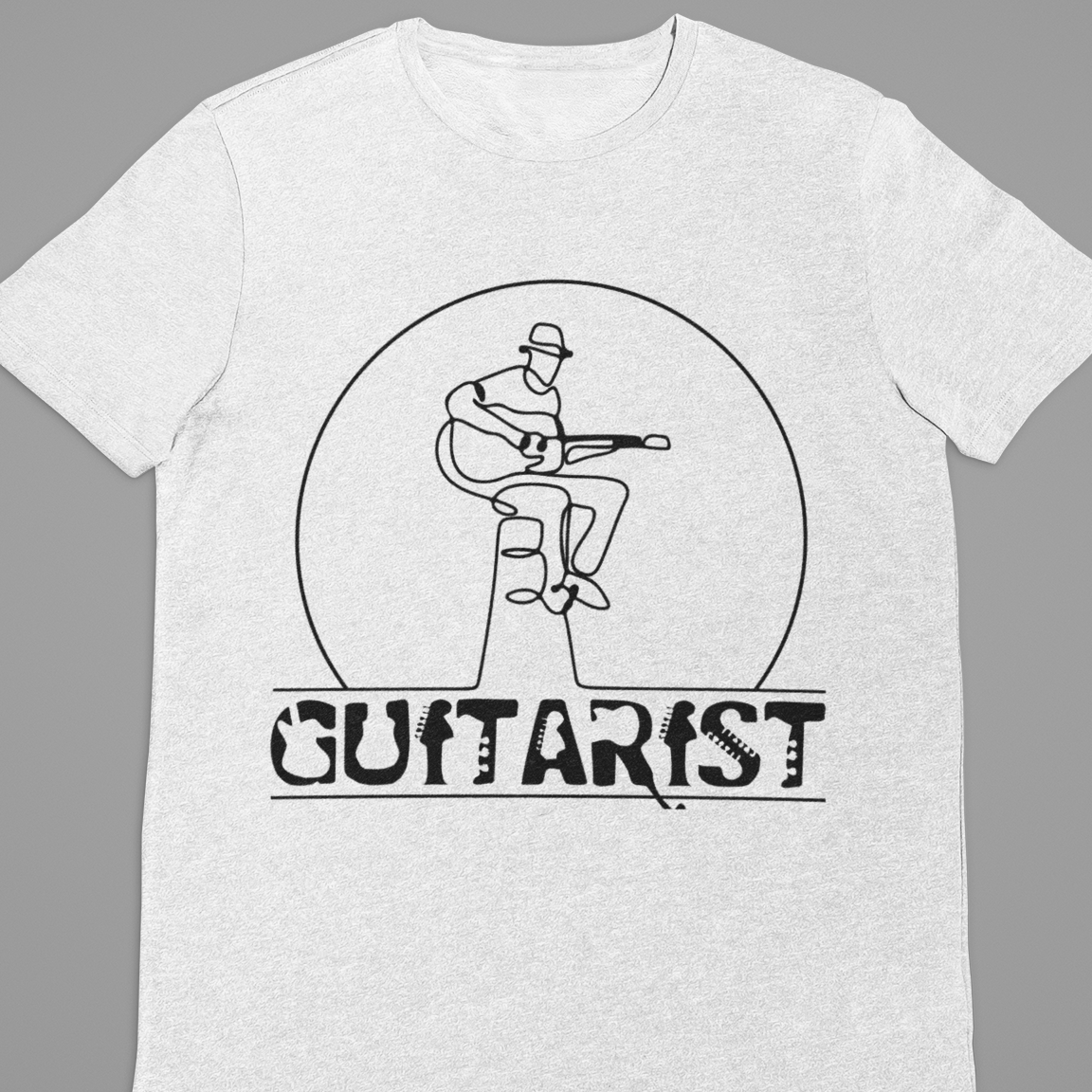 Guitar : Guitarist Tshirt Unisex