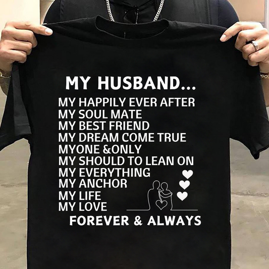 Husband Wife : My Husband  Tshirt Unisex