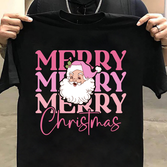 Christmas : Merry Merry Christmas Tshirt Unisex