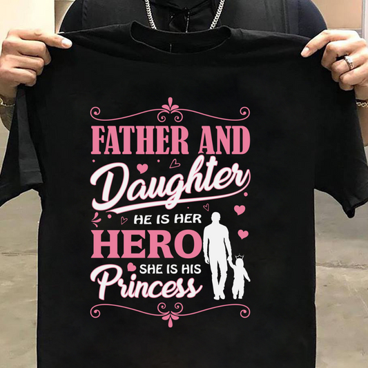 Dad And Daughter : Father And Daughter Tshirt Unisex