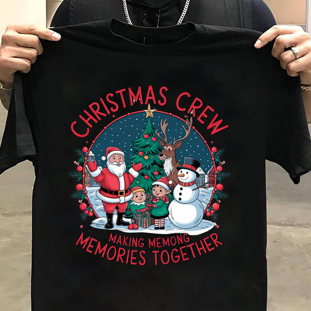 Christmas : Christmas Crew Tshirt Unisex