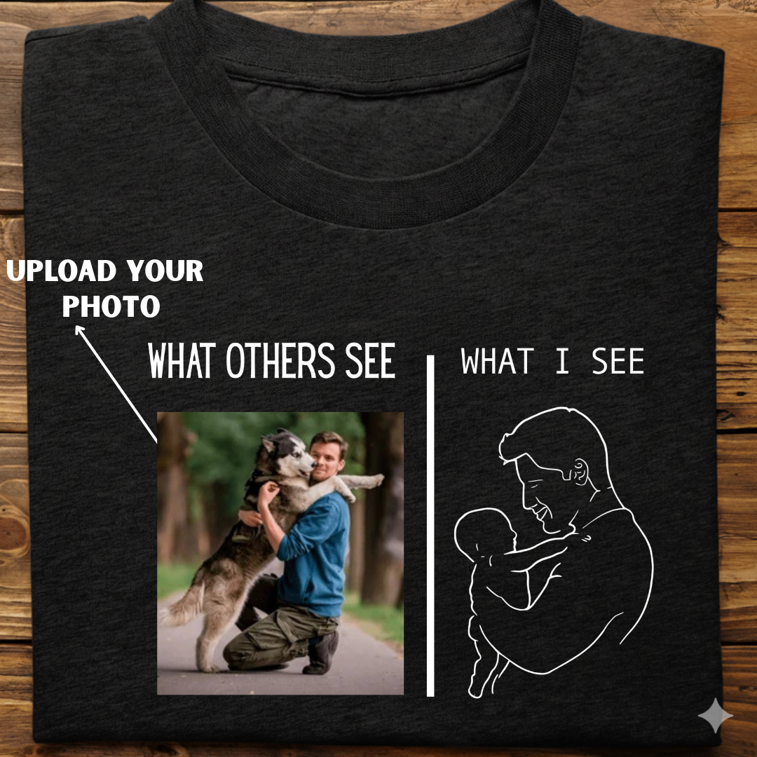 Dog custom : What Otehrs SeeTshirt Unisex(Male)