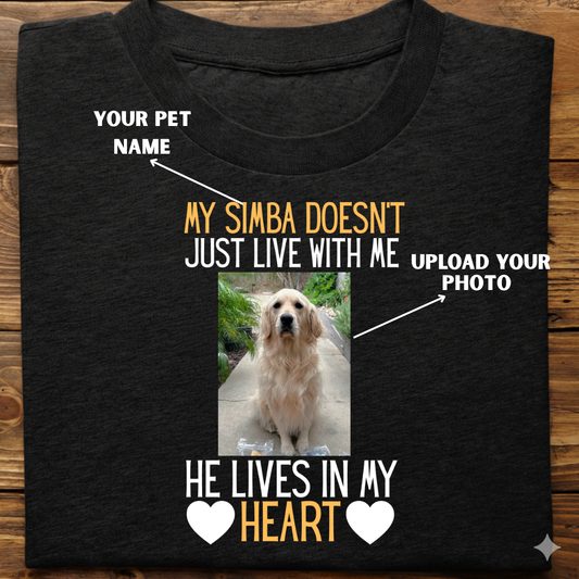 Dog custom : Lives In My Heart