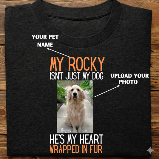 Dog custom : Wrapper In Fur Tshirt Unisex