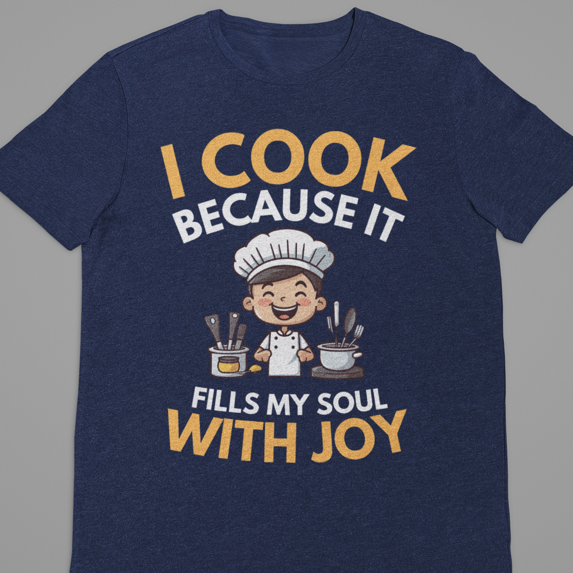 Chef : I Cook Because Tshirt Unisex