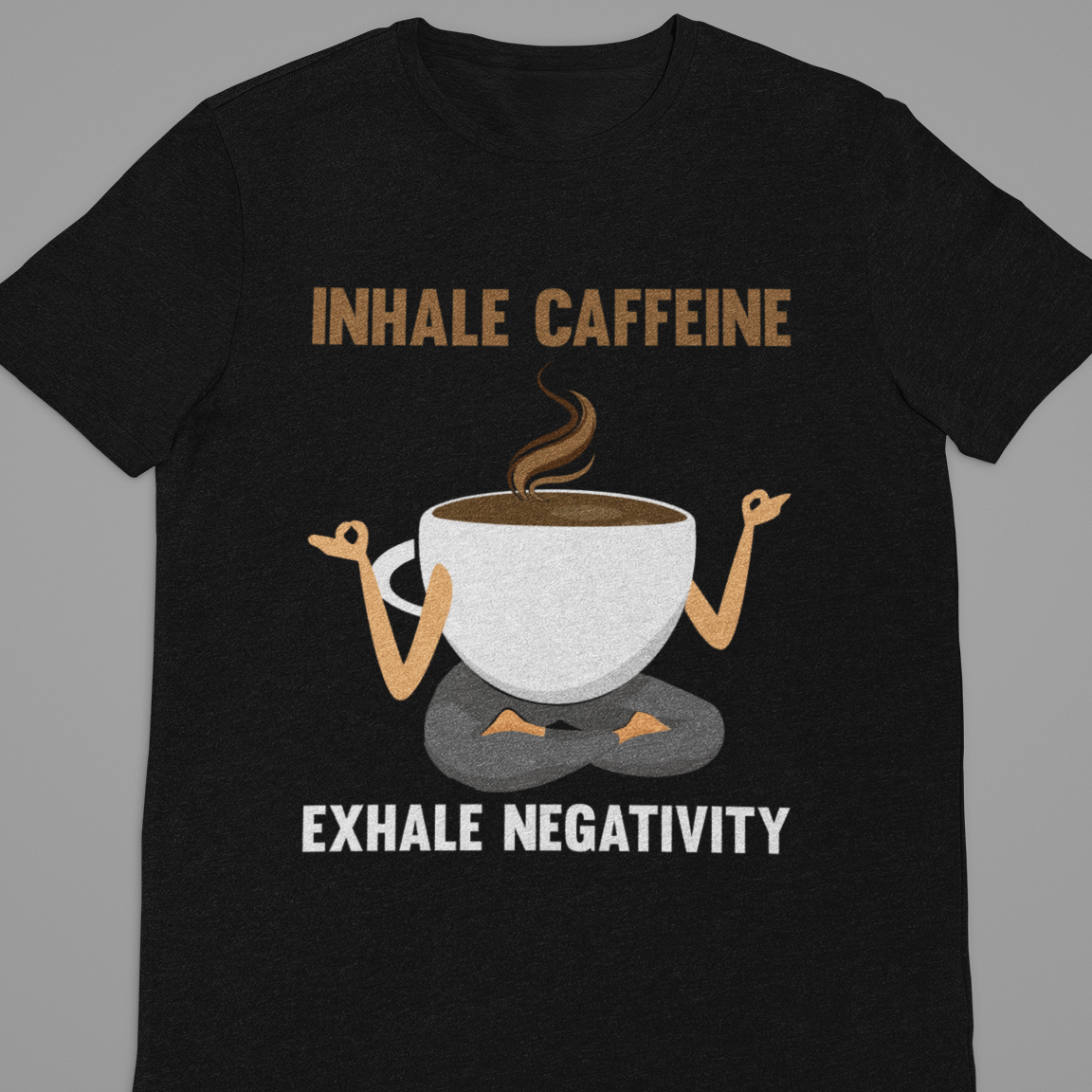 Coffee : Inhale Caffeine Tshirt