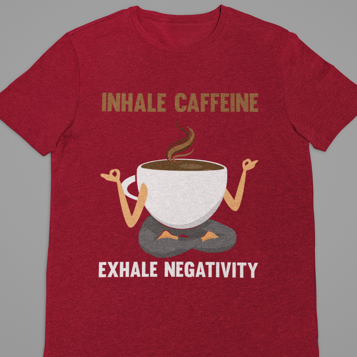 Coffee : Inhale Caffeine Tshirt