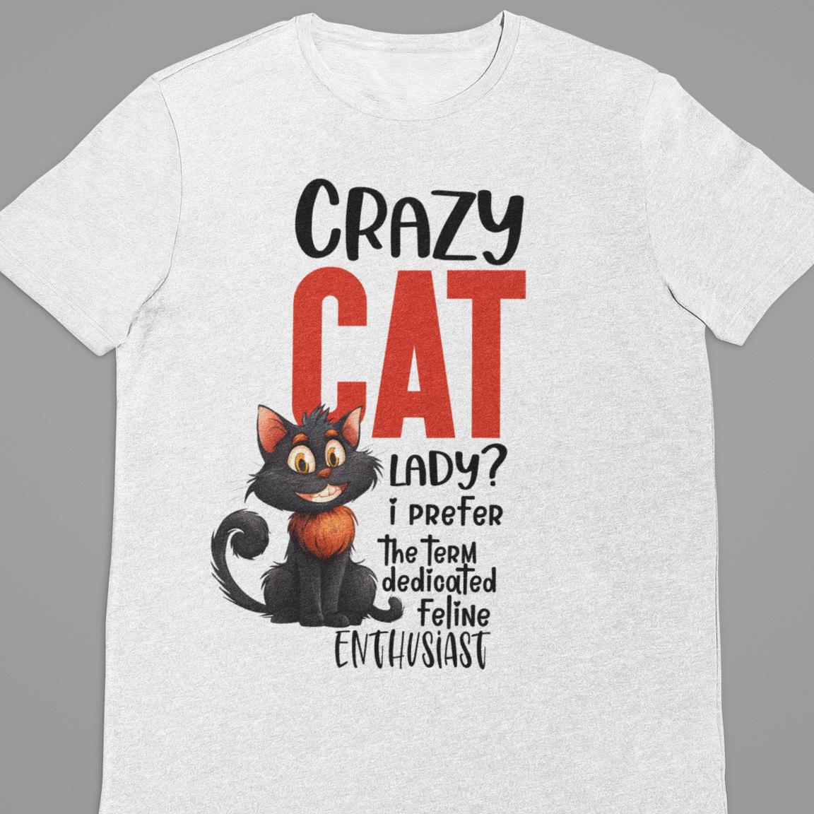 Cat : Crazy Cat lady tshirt Unisex