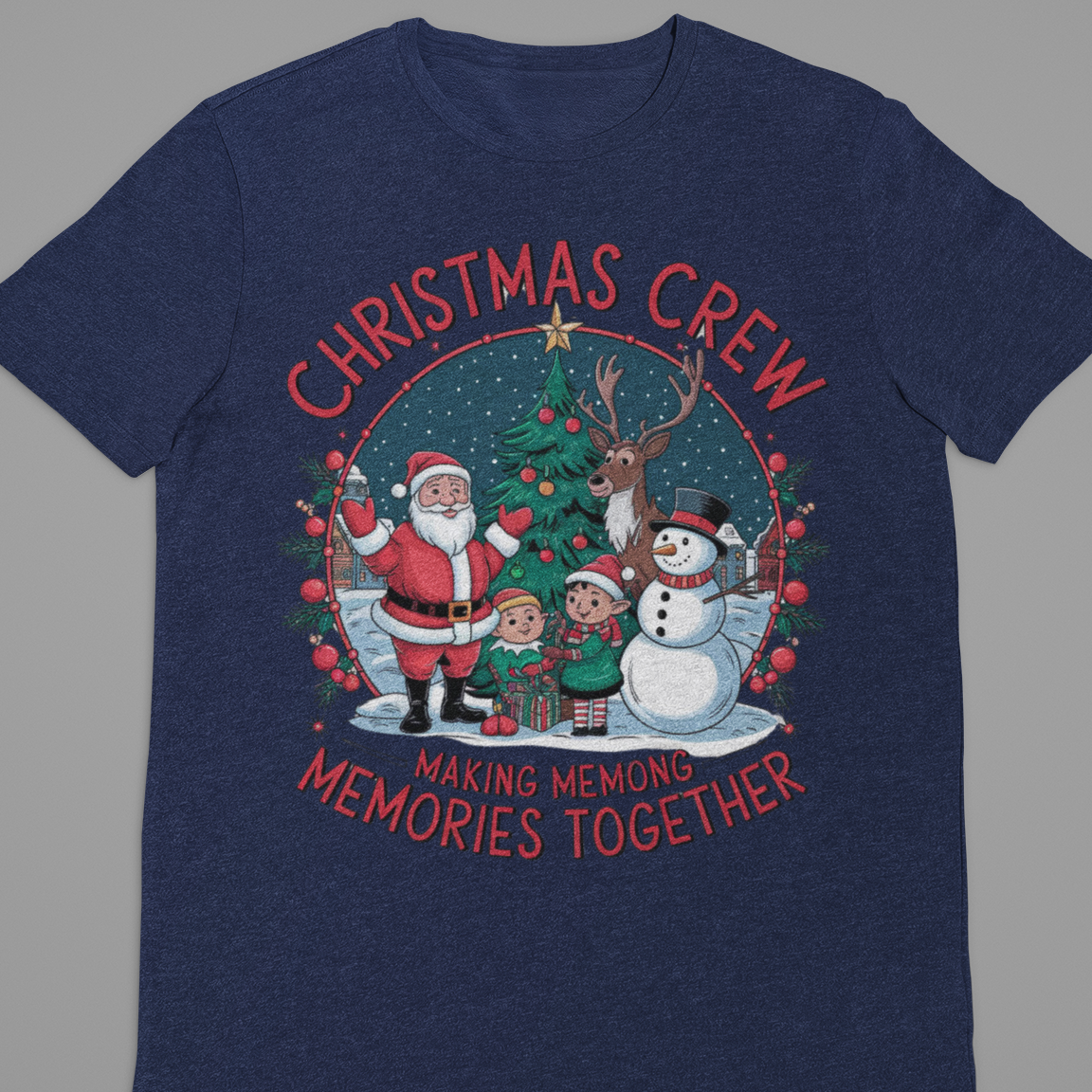 Christmas : Christmas Crew Tshirt Unisex