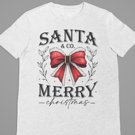 Christmas : Santa And Co Tshirt Unisex