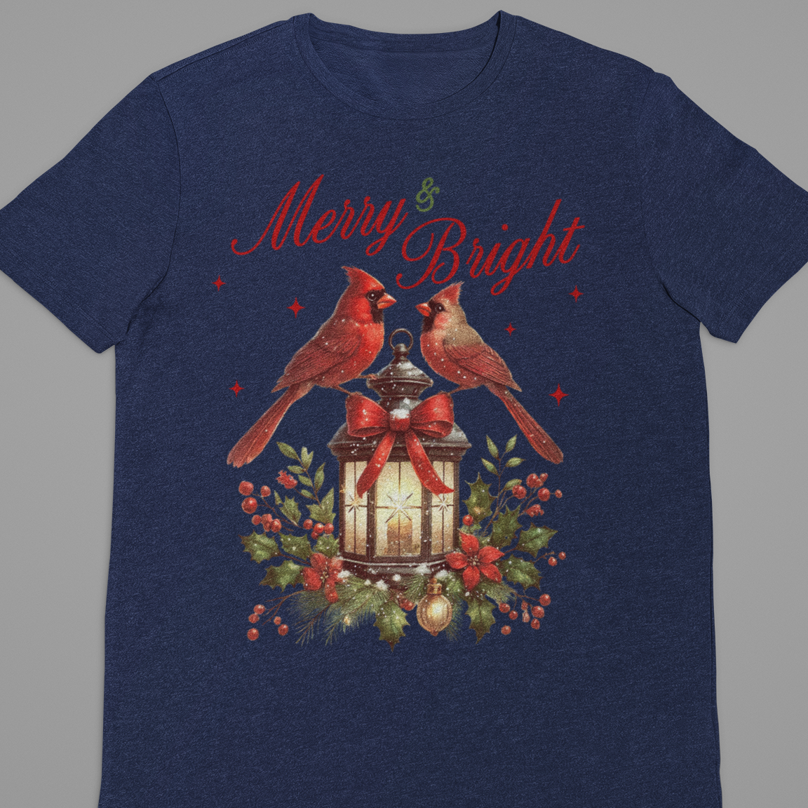 Christmas : Merry And Bright Tshirt Unisex