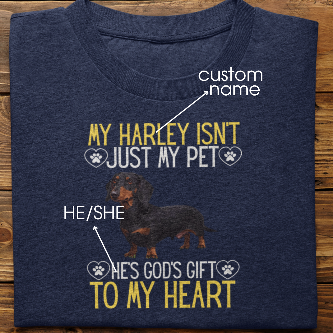 Dachsund : God's Gift Tshirt Unisex