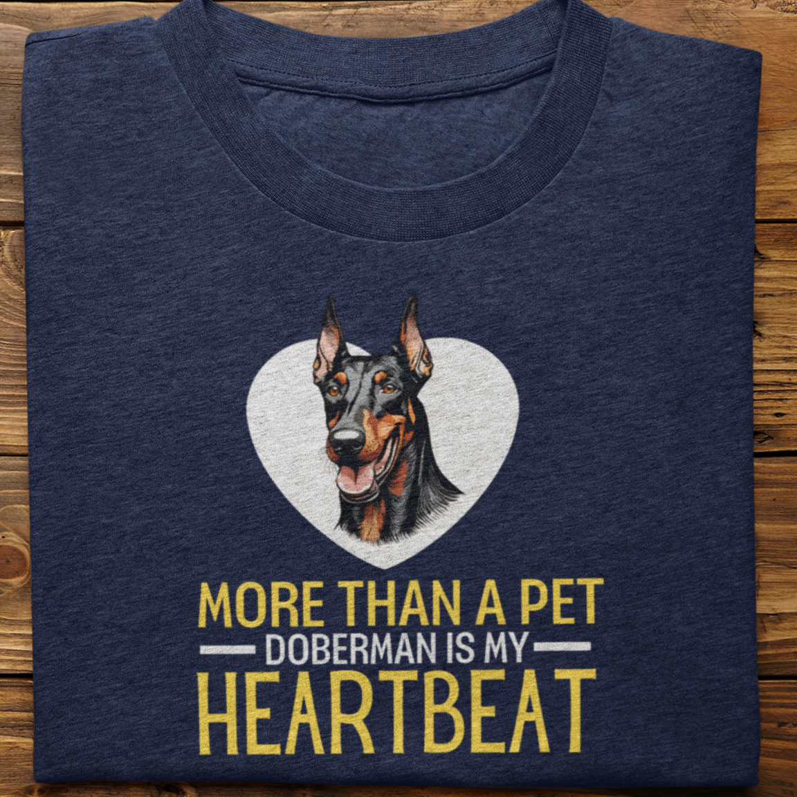 Doberman : More Than A Pet Tshirt Unisex