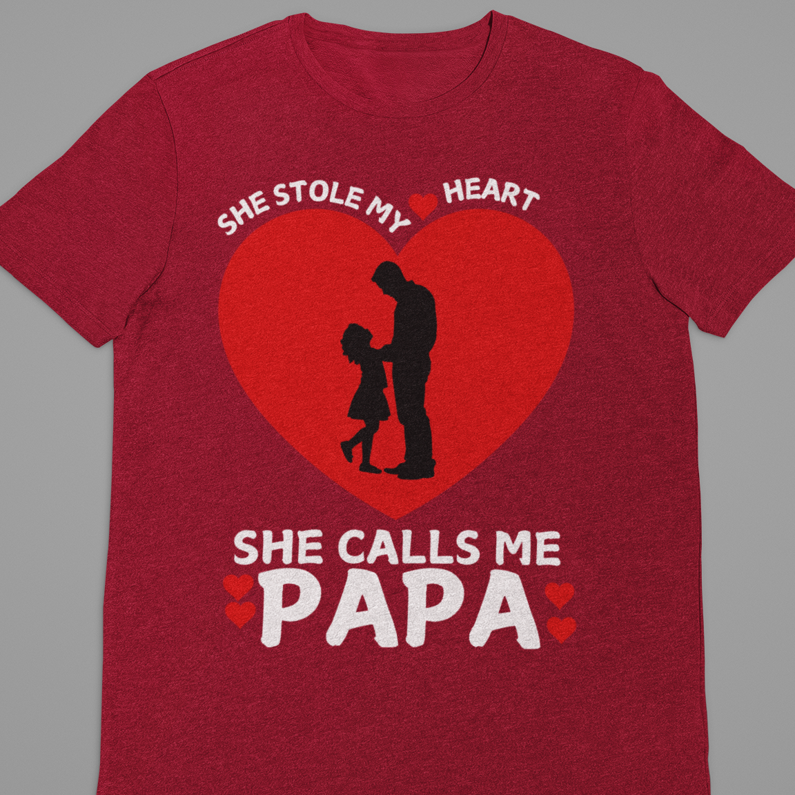 Dad And Daughter : She Stole My Heart Tshirt Unisex