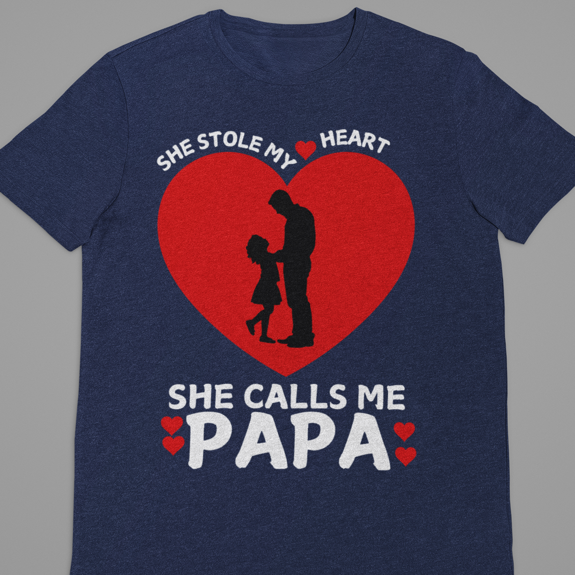 Dad And Daughter : She Stole My Heart Tshirt Unisex