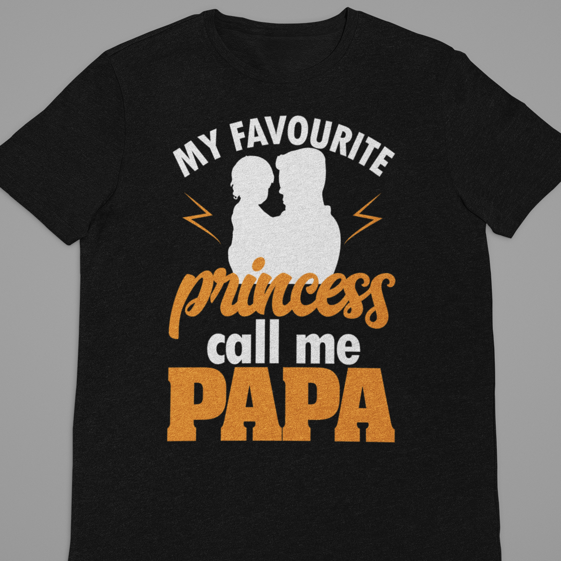 Dad And Daughter My Favourite Princess Tshirt Unisex – SWAGNSTYLE