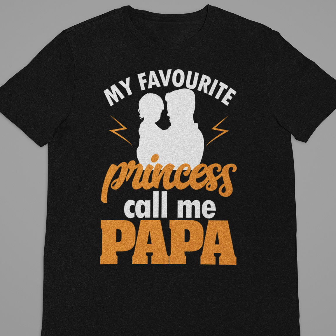 Dad And Daughter : My Favourite Princess Tshirt Unisex