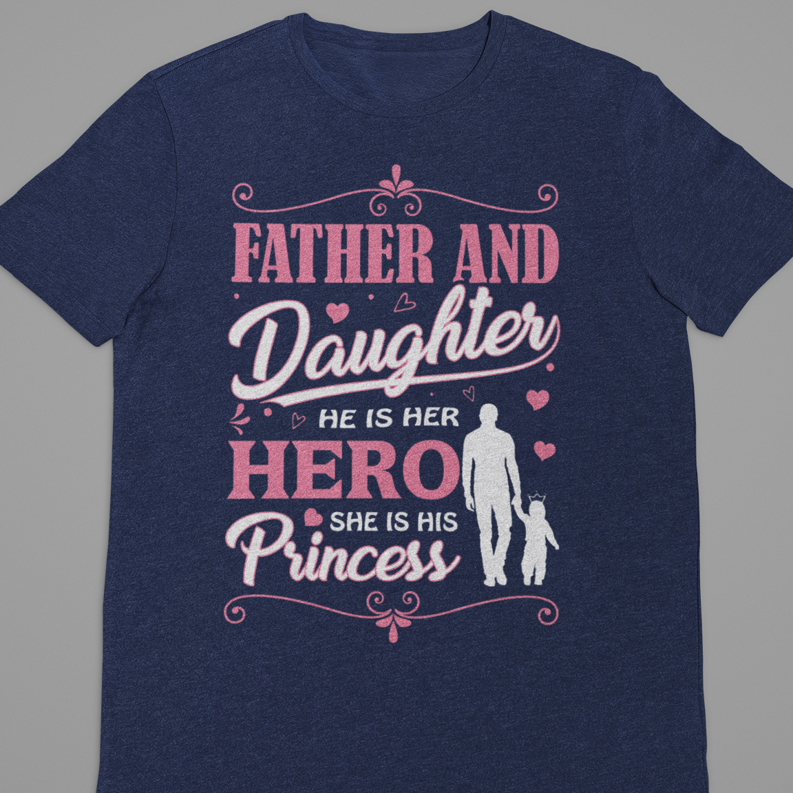 Dad And Daughter : Father And Daughter Tshirt Unisex