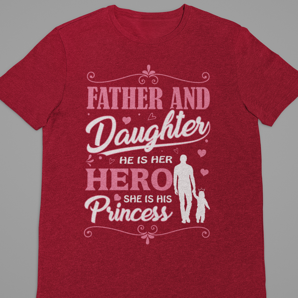 Dad And Daughter : Father And Daughter Tshirt Unisex