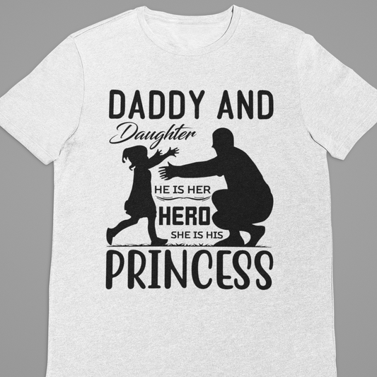 Dad And Daughter : Daddy And Daughter Tshirt Unisex