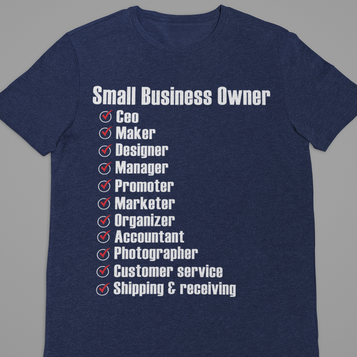 Entrepreneur : Small Business Owner Tshirt