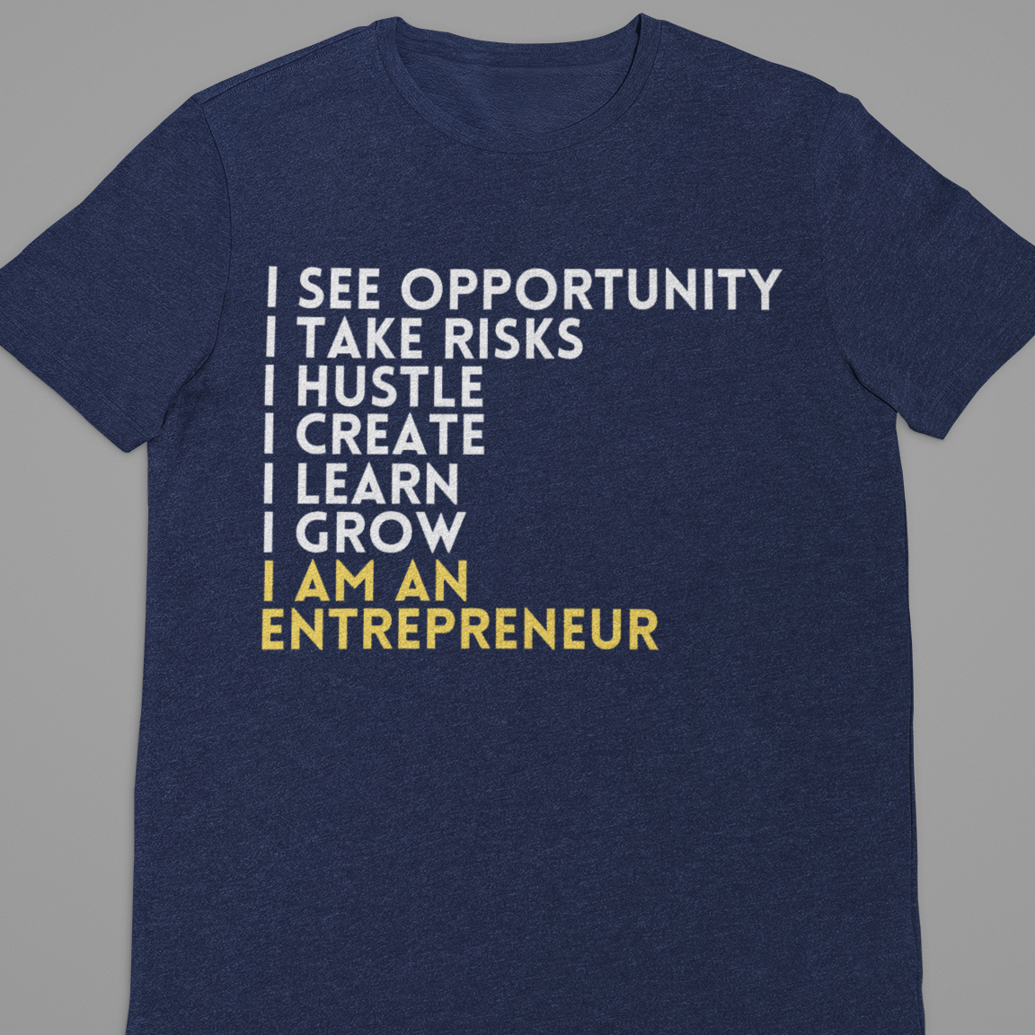 Entrepreneur : I See opportunity Tshirt Unisex