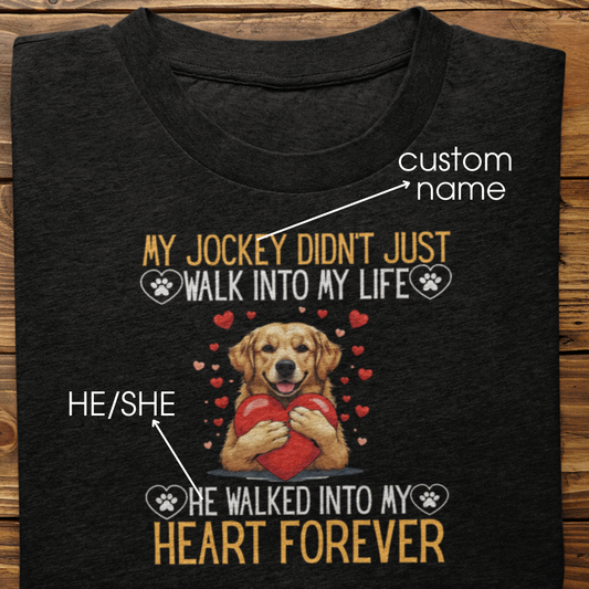 Golden Retriever : Into My Heart Forever Tshirt Unisex (Copy)