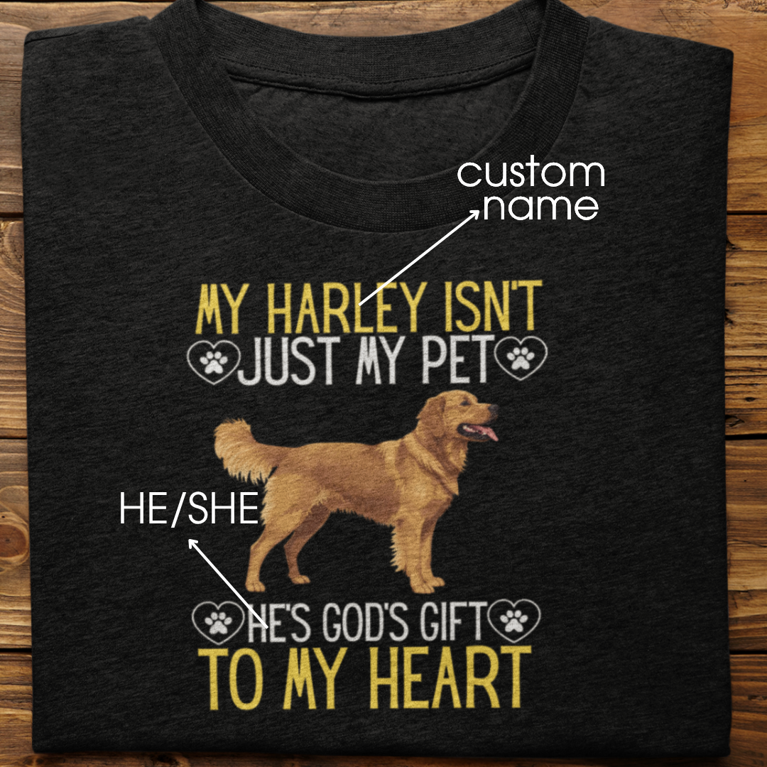 Golden retriever : God's Gift Tshirt Unisex