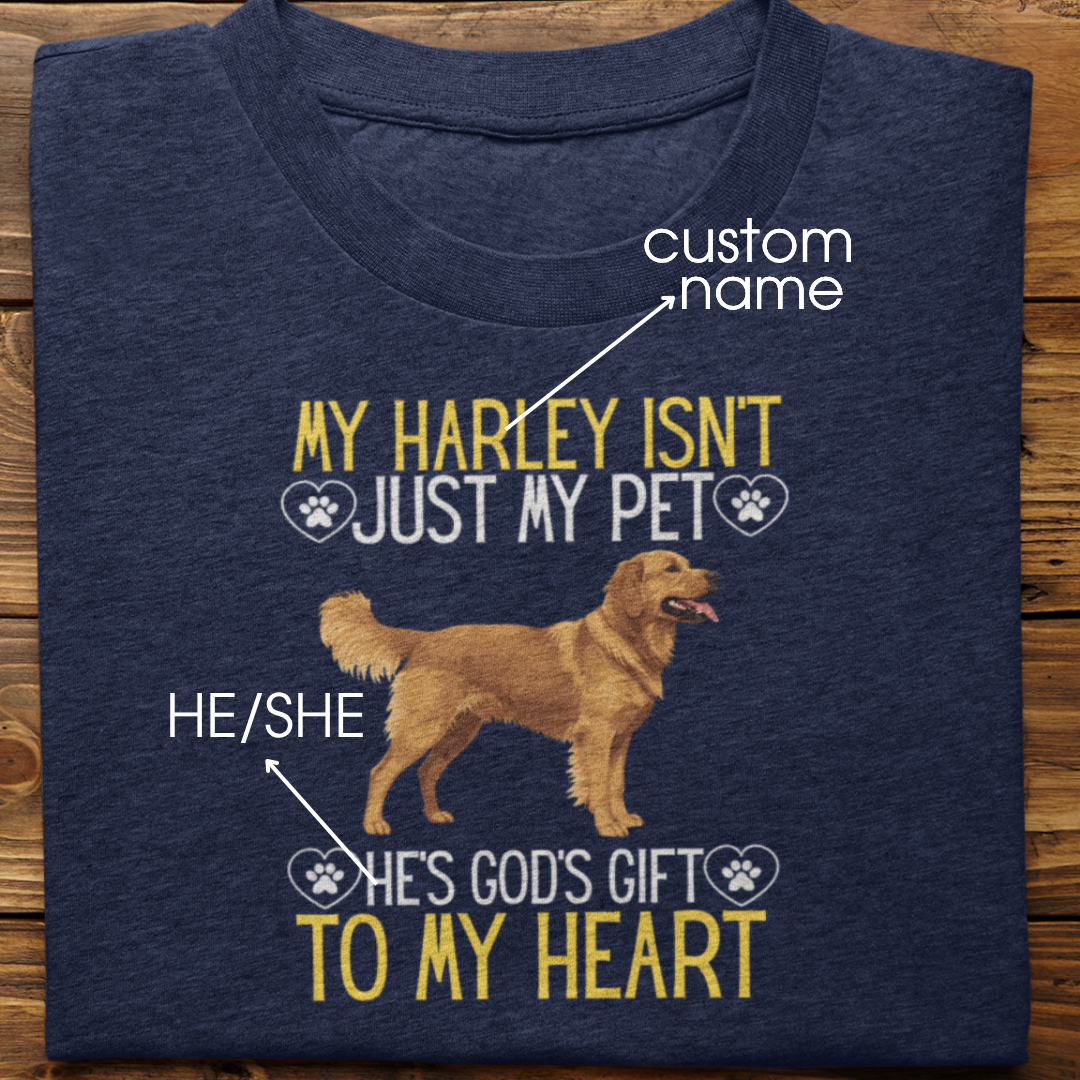 Golden retriever : God's Gift Tshirt Unisex