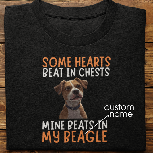 Indies : Some Hearts Beat In Chests Tshirt Unisex