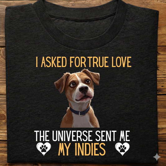 Indies : Universe True Love Tshirt Unisex